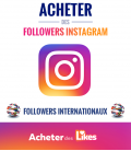 Acheter des followers Instagram internationaux