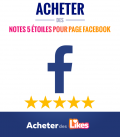 Acheter des notes 5 étoiles pour votre page Facebook